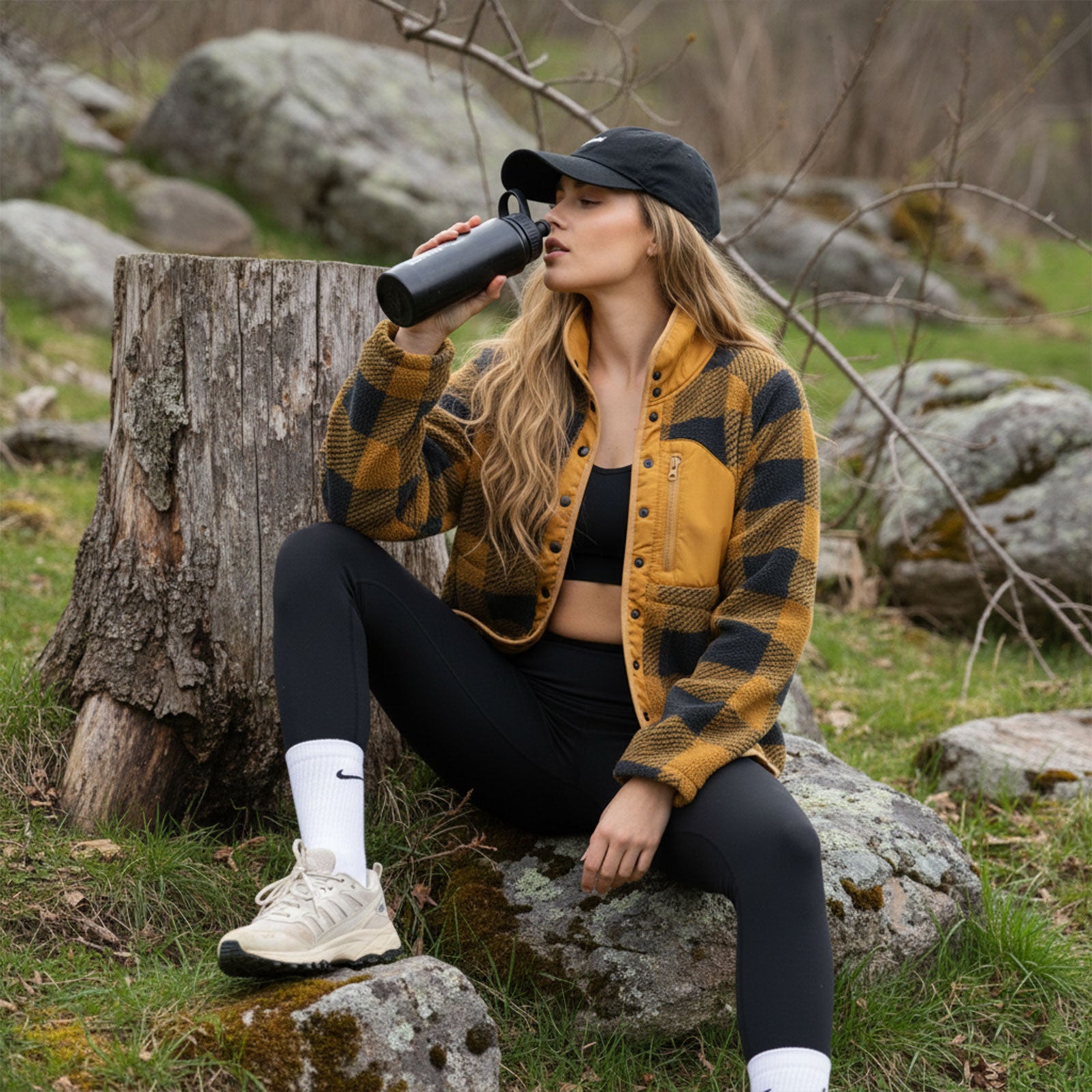 Printed Fleece Jacket