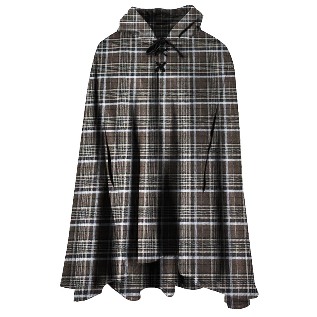 Mid-century girl adventurer's cape Raven hooded cape