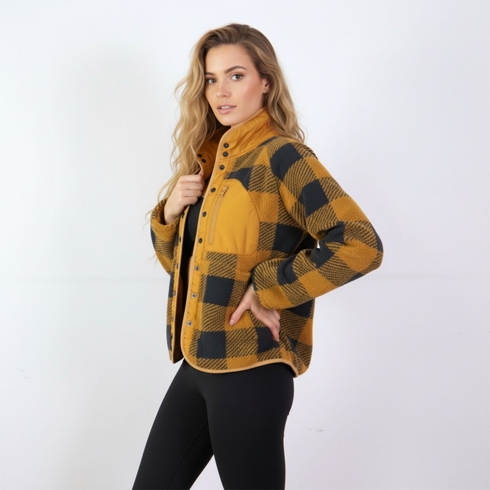 Printed Fleece Jacket