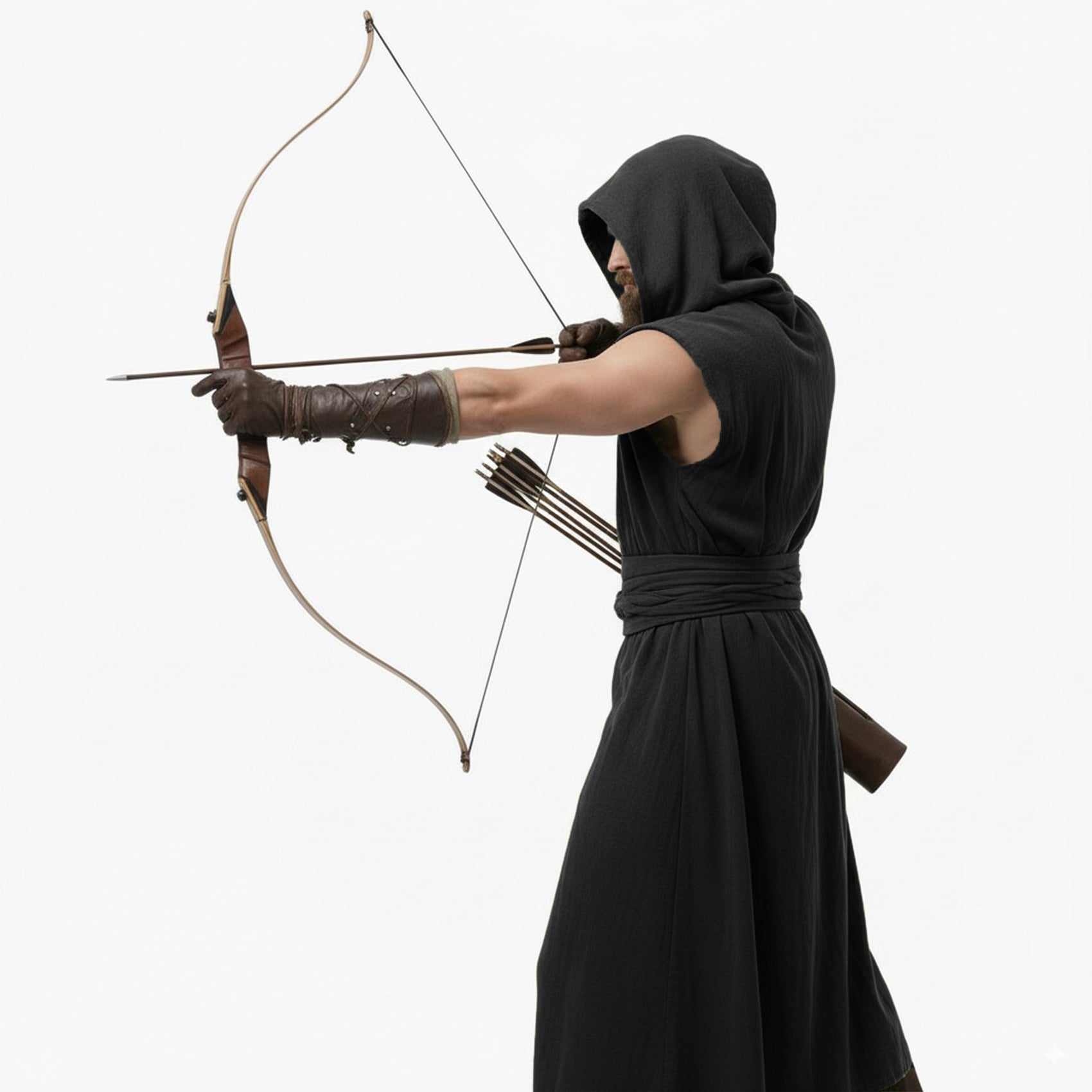 Medieval Sleeveless Surcoat Renaissance Tabard for Men Halloween LARP