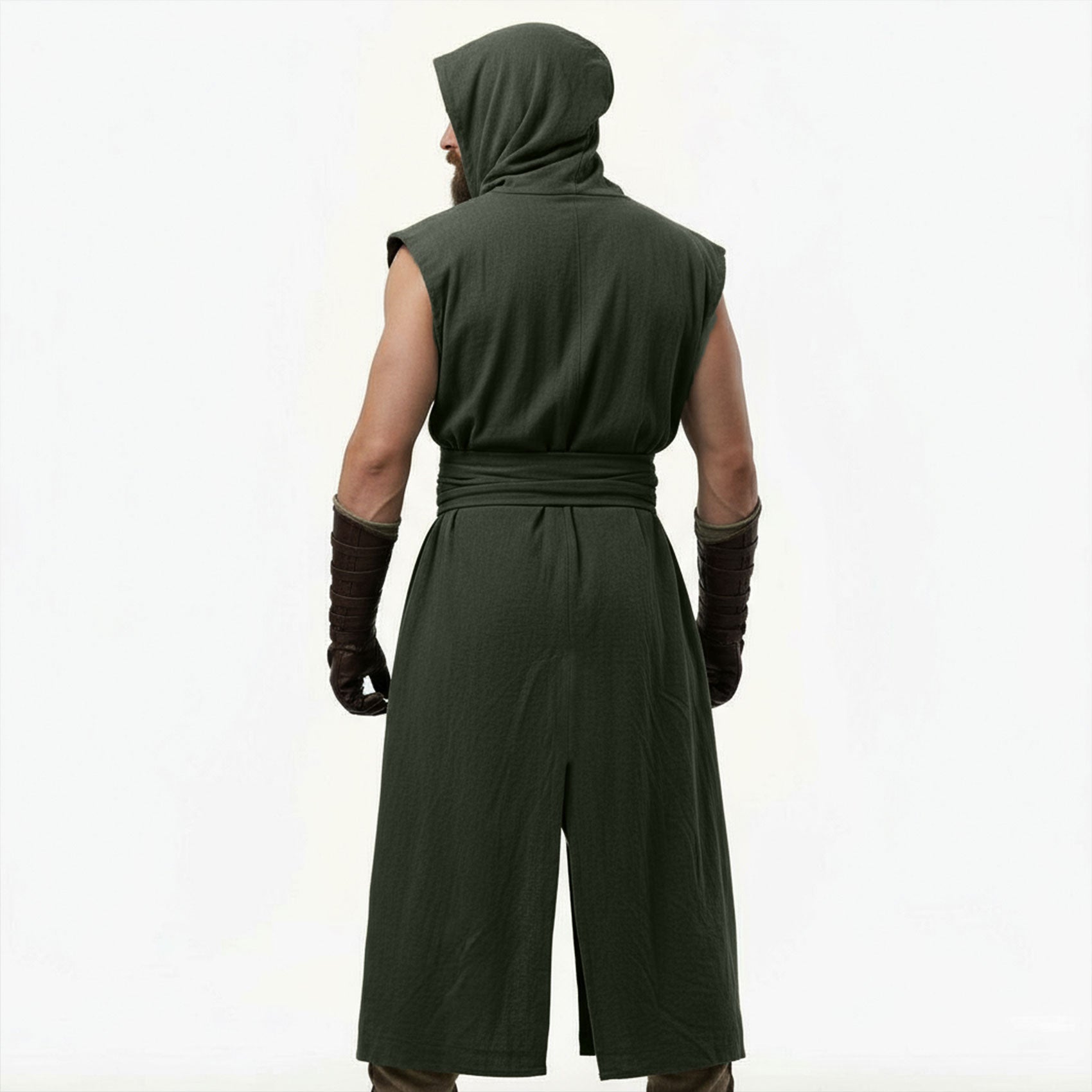 Medieval Sleeveless Surcoat Renaissance Tabard for Men Halloween LARP