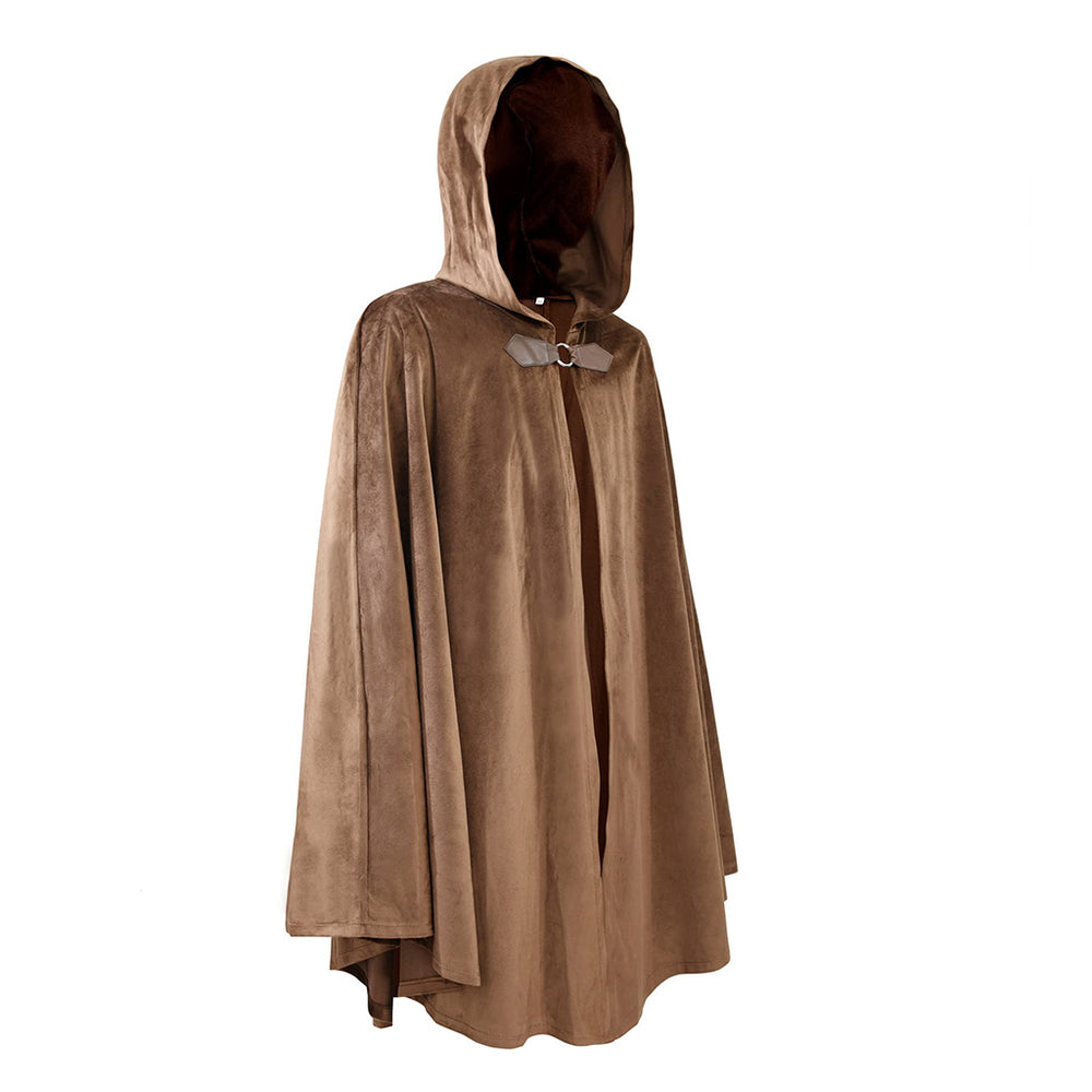 Adult Northern Knight Costume Cloak Gothic Witch Cloak Renaissance Med